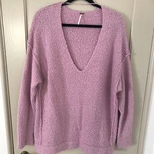 Free People Pink Sweater